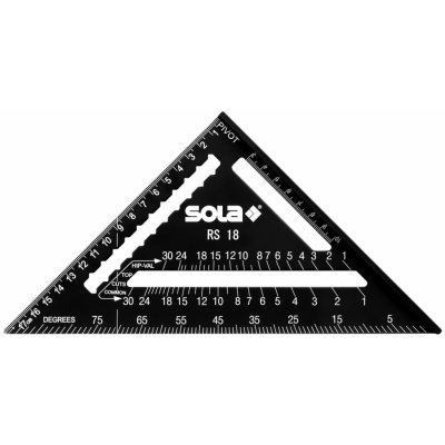 SOLA Tesarský úhelník RS30 56160201 – Zboží Mobilmania
