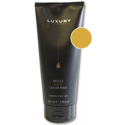 Green Light Luxury Reflex Barevná maska na vlasy Gold 200 ml