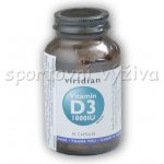 Viridian Vitamin D3 1000iu 90 kapslí – Hledejceny.cz