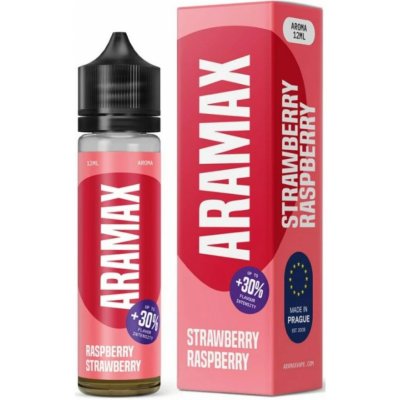 Aramax Shake & Vape Raspberry Strawberry 12 ml – Zboží Dáma