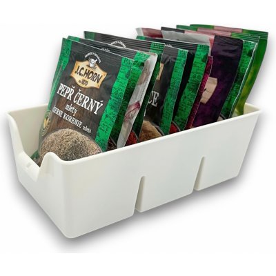 FLORENTYNA Organizér na koření v sáčcích zásobník BEN3 20 x 14 x 8 – Sleviste.cz