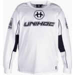 Unihoc Goalie Sweater Inferno All White – Hledejceny.cz