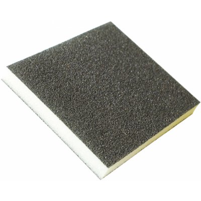 ABRASIVES Brusná houba měkká | 120x95x10 mm zr. 80