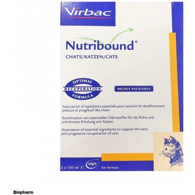 Virbac Nutribound 3 x150 ml – Zboží Mobilmania