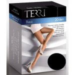 Terri BASIC 20 DEN standardní punčochové kalhoty nero černá – Sleviste.cz