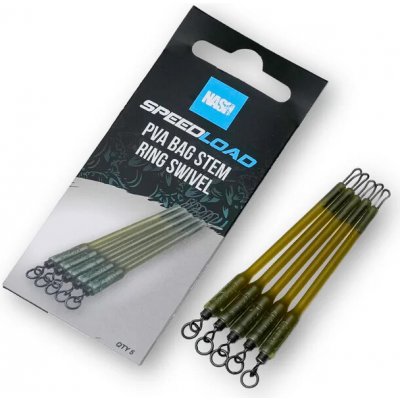 Nash Dřík Speedload PVA Bag Stem Ring Swivel – Zboží Dáma