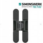 Simonswerk Dveřní pant TECTUS TE 340 3D RAL9005 černá – Sleviste.cz