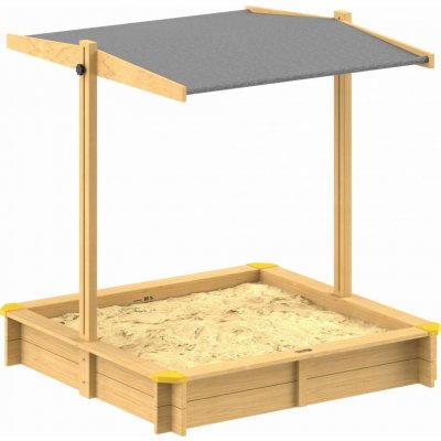 Spielwerk Pískoviště Fritzi se stříškou 140x140x120cm – Hledejceny.cz