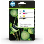 HP 950 originální inkoustová kazeta černá, azurová, purpurová, žlutá 6ZC65AE – Hledejceny.cz
