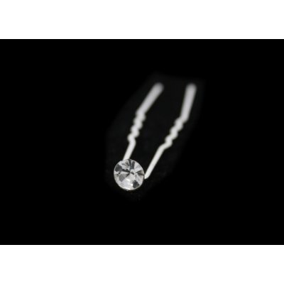 Kovová vlásenka s malým kamínkem – Hledejceny.cz