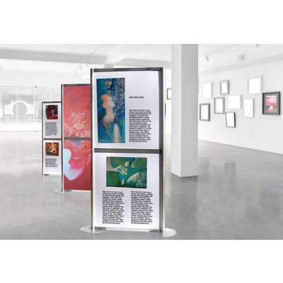 EXPOINT Výstavní stěna ELEGANT typ B 98 x 94 cm – Zboží Živě