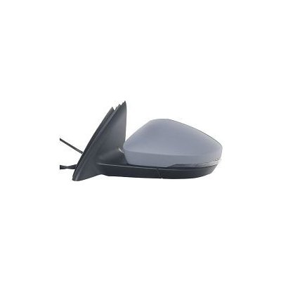 Levé zpětné zrcátko ŠKODA OCTAVIA III | 2013-2017 | elektrické, vyhřívané, pro lak | VIEWMAX | Zboží Auto