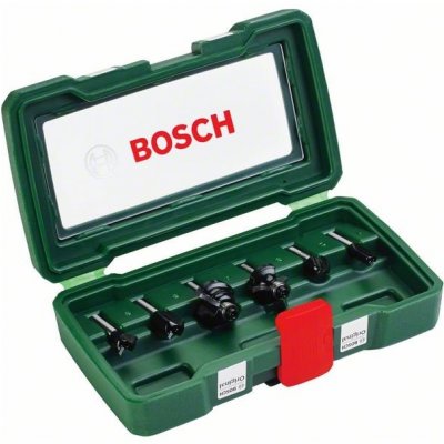 Sada fréz Bosch na dřevo z tvrdokovu 6ks - 2607019464 – Zbozi.Blesk.cz
