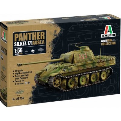 Italeri Sd. Kfz. 171 Panther Ausf. A Model Kit tank 25752 1:56 – Zbozi.Blesk.cz