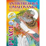 Antistresová omalovánka A5 Ptáci – Sleviste.cz