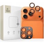 TECH-PROTECT CAMRING FIT+ Kryt kamery iPhone 14 Pro/Max, 15 Pro/Max, 16 Pro/Max, 17 Pro/Max Cosmic Orange (5906302334056) – Sleviste.cz