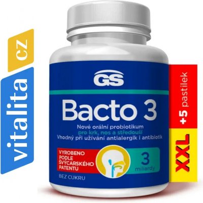 GS Bacto 3 20+5 pastilek – Hledejceny.cz