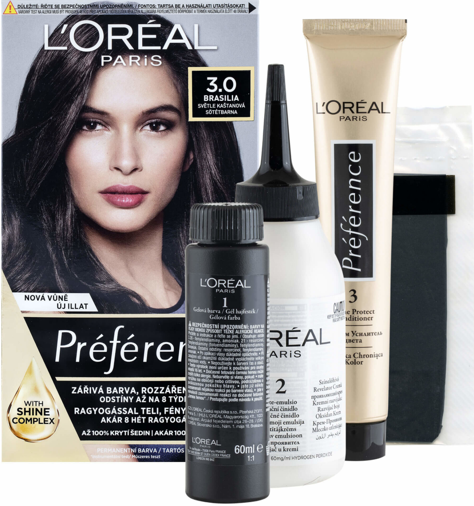 L'Oréal Préférence 8.23 Shimmering Rose barva na vlasy 60 ml od 139 Kč -  Heureka.cz
