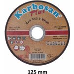 Prémiový řezný kotouč 125x1,0x22,2 s dlouhou životností vhodný na INOX – Zboží Dáma