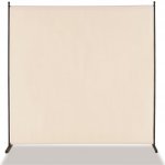 VEVOR Paraván Pokojový 181x181,5x50CM Jednotlivá pokojová přepážka béžová – Zboží Dáma