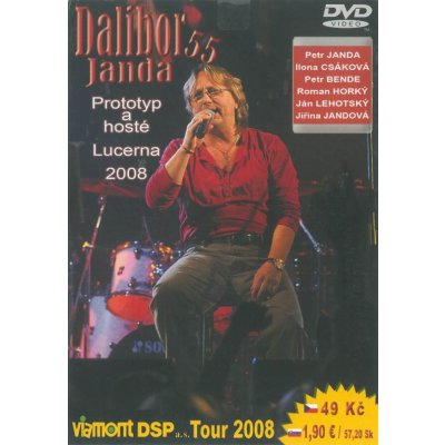 Dalibor Janda - Dalibor Janda 55 - Prototyp a hosté - Lucerna 2008 DVD