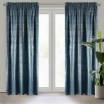 Design 91 ZATEMŇOVACÍ ZÁVĚS NA PÁSCE CYPRUS 140X270 CM TMAVĚMODRÁ – Hledejceny.cz