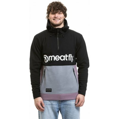 Meatfly mikina Tason Orchid / Gray | Šedá – Sleviste.cz
