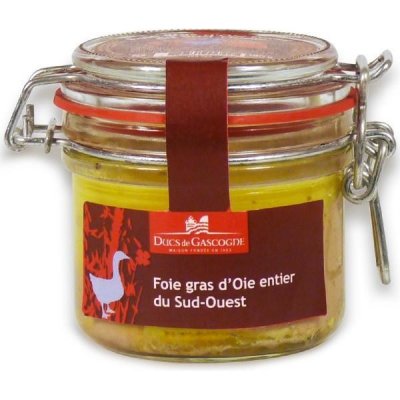 Ducs de Gascogne Husí Foie gras z Jihozápadu Francie v celku 180 g – Zbozi.Blesk.cz