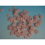 BD-TOVA Výseky kytiček pr.1,5 cm z pěnové gumy lososové 100 ks – Zboží Mobilmania