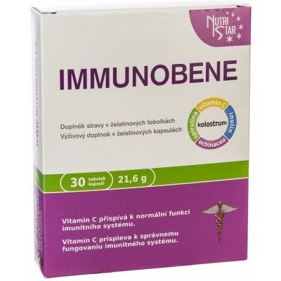 Nutristar Immunobene 30 kapslí