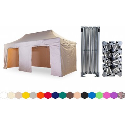 TENTino BIG HEXAGON 3x6 m 3A BÉŽOVÁ 4 nohy – Hledejceny.cz