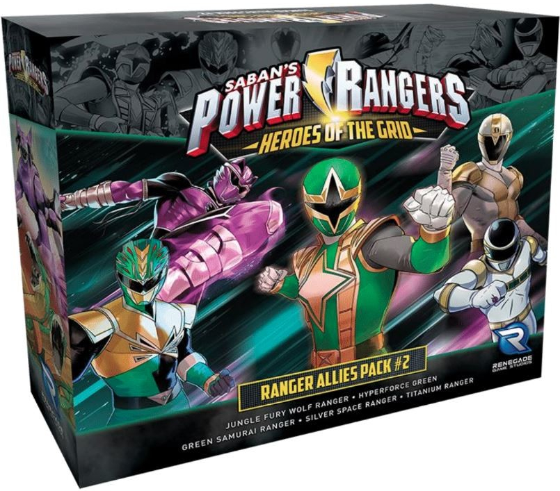 Renegade Games Power Rangers: Heroes of the Grid Ranger Allies Pack #2