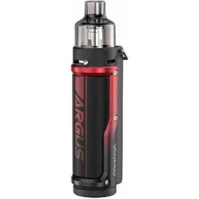 VooPoo Argus Pro 80W grip 3000 mAh Full Kit Litchi Leather & Red – Hledejceny.cz