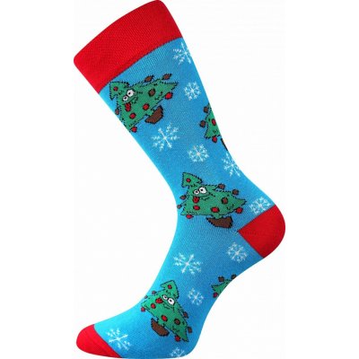 VÁNOCE vánoční veselé ponožky STROMEČEK EXTRA – Zboží Mobilmania