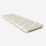 Vnitřní parapet dřevotřískový 580x40 mm, Onyx