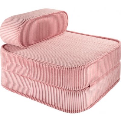 Wigiwama Rozkládací dětské křeslo Pink Mousse Flip – Zboží Mobilmania