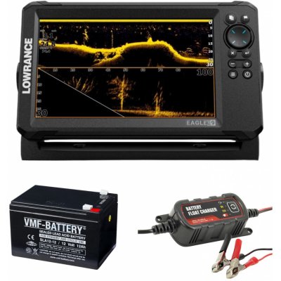 Lowrance Eagle Eye 9 Live Sonda + Baterie 2x12Ah + Nabíječka 1,2A – Zboží Dáma Lowrance Eagle Eye 9 Live Sonda + Baterie 2x12Ah + Nabíječka 1,2A – Zboží Dáma