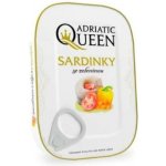 Adriatic Queen Sardinky se zeleninou 105 g – Hledejceny.cz