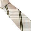 Kravata Šedá kravata Stripes