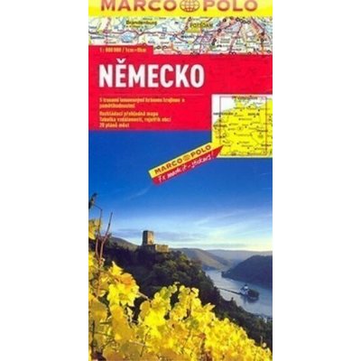 Německo - automapa 1:800 000 – Zboží Dáma