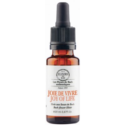 LES FLEURS DE BACH Radost ze života Joy of Life 20ml – Hledejceny.cz