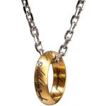 Noble Collection Jeden prsten zlatá (nerez) NN1588 – Zboží Dáma