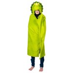 Cozy Noxxiez BL826 Dinosaurus hřejivá deka s kapucí se zvířátkem a tlapkovými kapsami – Zboží Dáma