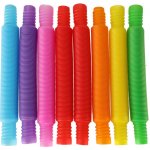 Montessori senzorické natahovací trubky- Pop Tube 8ks 4520 – Hledejceny.cz
