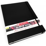 Royal Talens Skicák Sketch Book 140g/m2 80 listů A4 černý – Sleviste.cz
