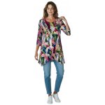 Lara dámská růžová nadměrná halenka s krátkým rukávem Cegi růžová – Zbozi.Blesk.cz