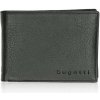 Peněženka Bugatti Pánská kožená peněženka s klopou Sempre černá