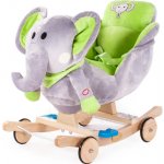 GrandS houpací zvířátko s melodií zelený slon – Zboží Mobilmania