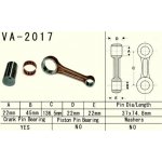 VESRAH ojnice YAMAHA YFM 660 (YFM660) RAPTOR '01 (VA2017) (MADE IN JAPAN)