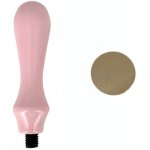 Mintopia Pečetidlo mosazné průměr 25 mm a dřevěná rukojeť bez vzoru – Zboží Dáma